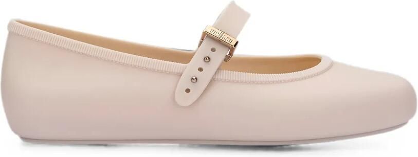 Melissa Soft ballerina's met gespsluiting Beige