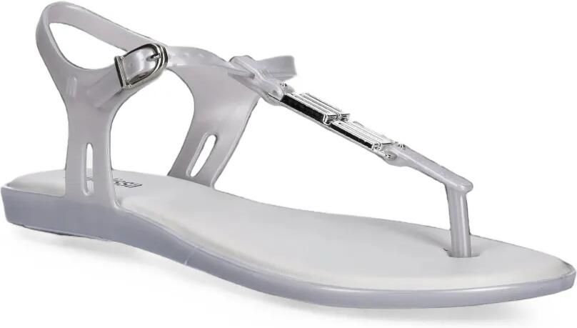 Melissa Solar M Chic sandalen met T-bandje en logoplakkaat Wit - Foto 2