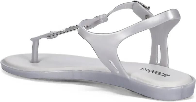 Melissa Solar M Chic sandalen met T-bandje en logoplakkaat Wit - Foto 3
