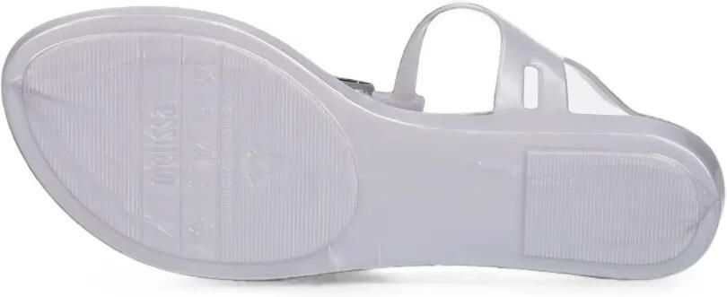Melissa Solar M Chic sandalen met T-bandje en logoplakkaat Wit - Foto 5