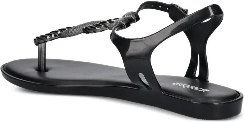 Melissa Solar Twist AD sandalen met gevlochten bandje en gespsluiting Zwart - Foto 3