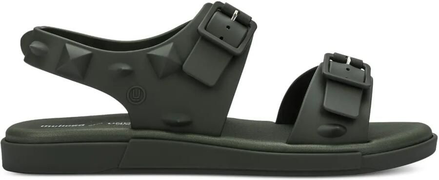Melissa Spikes sandalen Groen