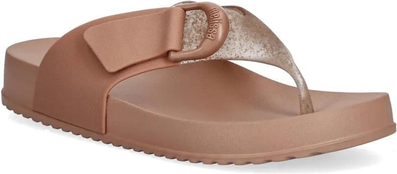 Melissa Teenslippers met glitter-effect en gespdetail Roze - Foto 4