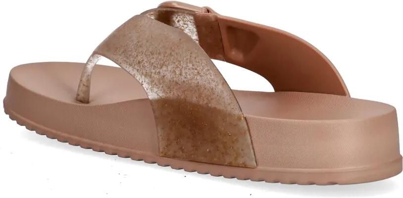 Melissa Teenslippers met glitter-effect en gespdetail Roze - Foto 2