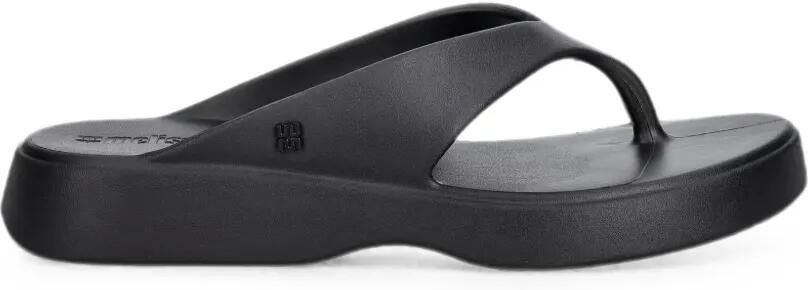 Melissa Teenslippers met logoplakkaat Zwart