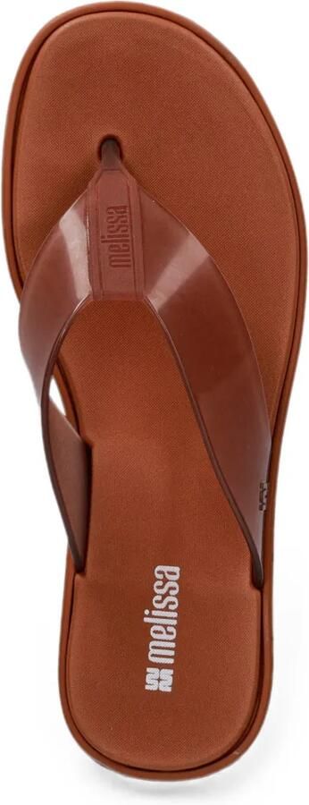 Melissa Teenslippers met plateauzool Bruin - Foto 4