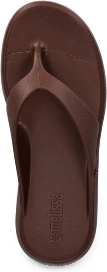 Melissa Teenslippers met plateauzool Bruin - Foto 2
