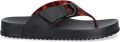 Melissa Teenslippers met schildpadschild-design Zwart - Zwart