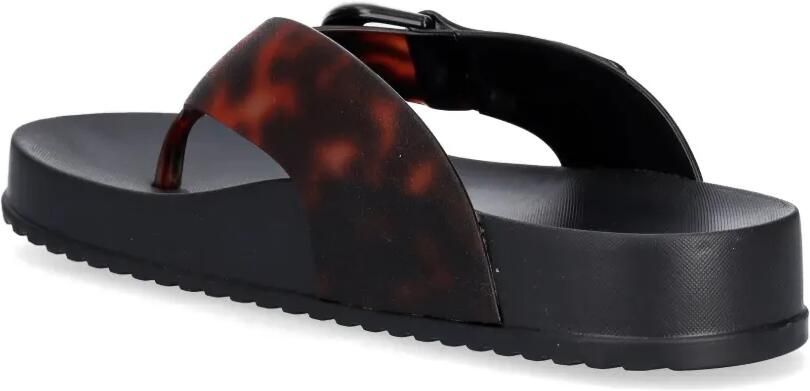 Melissa Teenslippers met schildpadschild-design Zwart - Foto 2