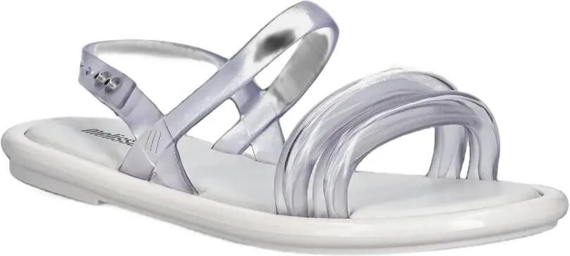 Melissa Slingback sandalen met doorzichtig bandje Wit - Foto 4
