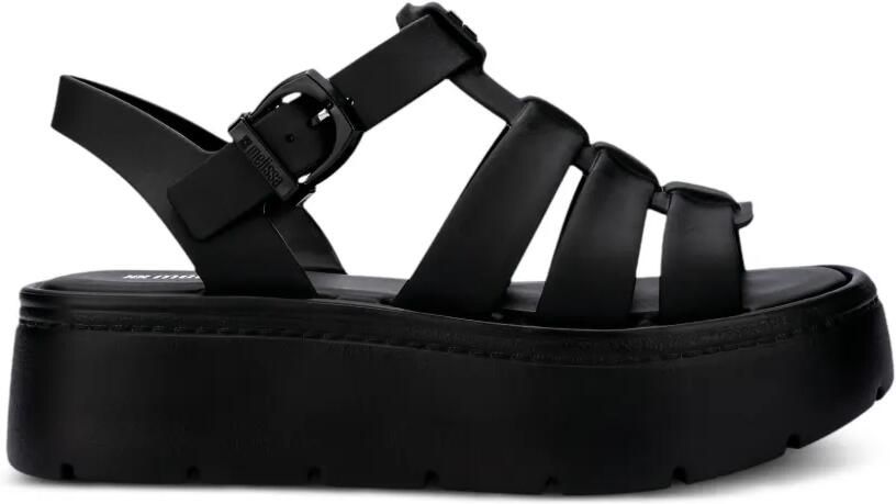 Melissa Up sandalen met plateauzool en bandje Zwart