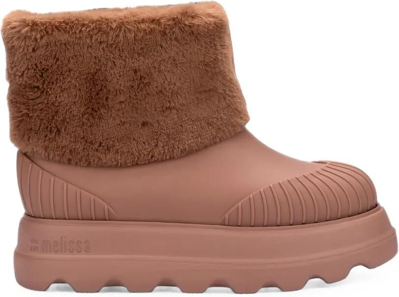 Melissa Warm enkellaarzen Bruin