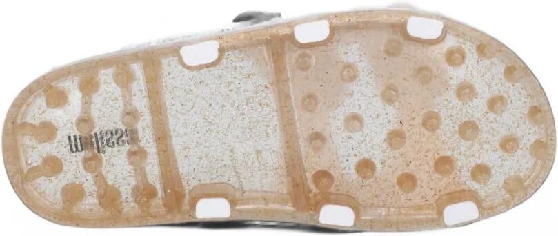 Melissa Wide buckle-fastening slides Wit - Foto 5