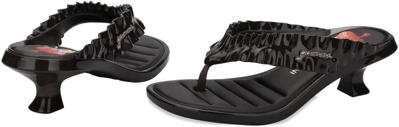 Melissa x Ganni sandalen met kitten-hak Bruin - Foto 5
