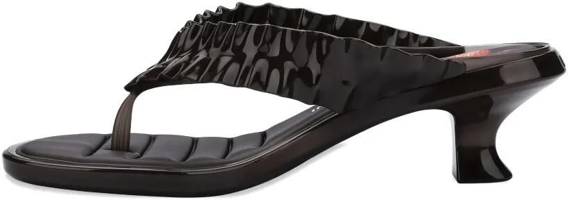 Melissa x Ganni sandalen met kitten-hak Bruin - Foto 4