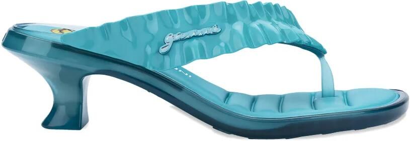 Melissa x Ganni sandalen met kitten-hak Blauw