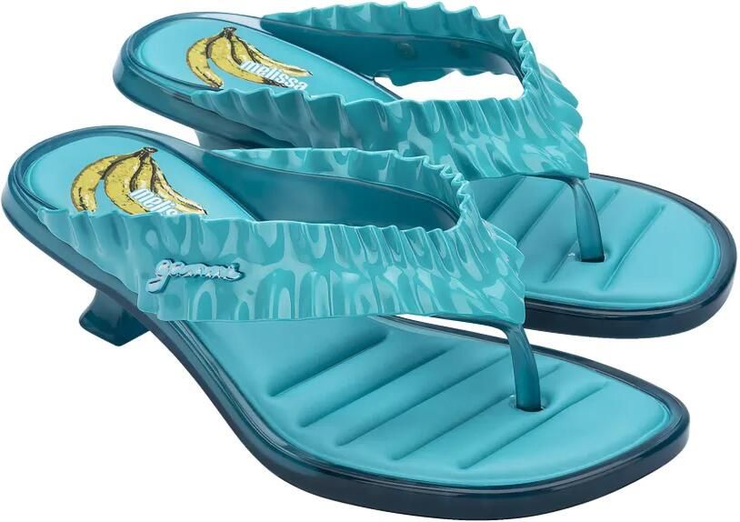 Melissa x Ganni sandalen met kitten-hak Blauw - Foto 3