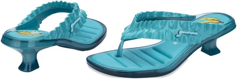 Melissa x Ganni sandalen met kitten-hak Blauw - Foto 5