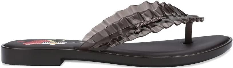 Melissa x Ganni teenslippers Bruin