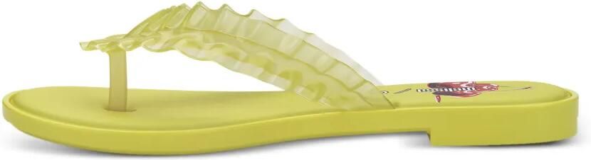 Melissa x Ganni teenslippers Geel - Foto 5