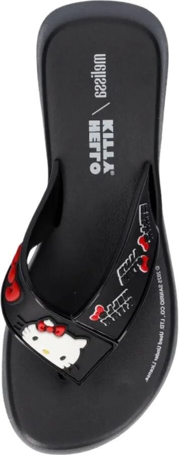 Melissa x Hello Kitty sandalen met plateauzool Zwart - Foto 3