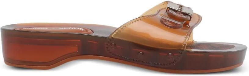 Melissa x Scholl Pescura sandalen met gespdetail Bruin
