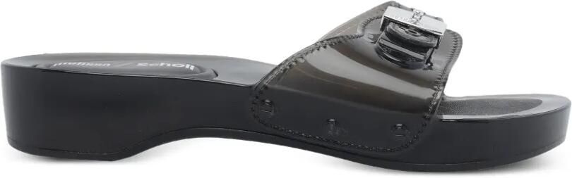 Melissa x Scholl Pescura sandalen met gespdetail Zwart