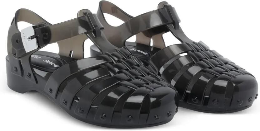 Melissa x Scholl Pescura sandalen Zwart - Foto 4