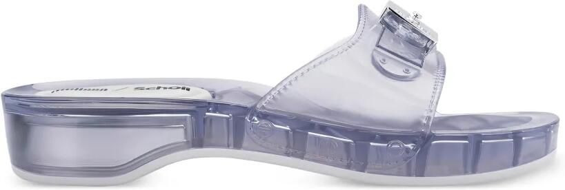 Melissa x Scholl slippers met percura hak Wit