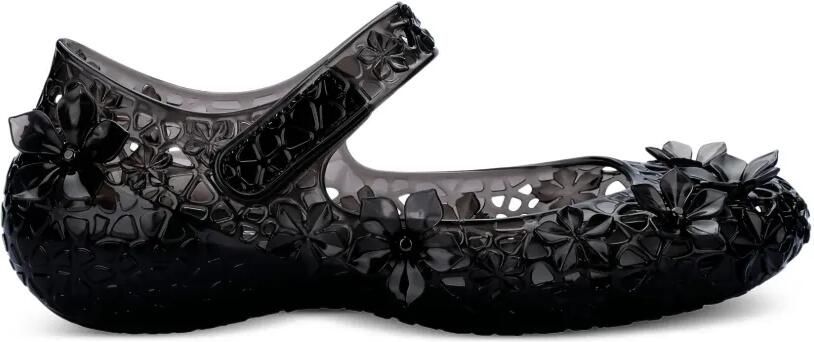 Melissa x Susan Fang Luna Bloom ballerina's Zwart