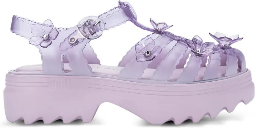 Melissa x Susan Fang Possession sandalen met plateauzool Paars
