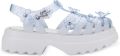 Melissa x Susan Fang Possession sandalen met plateauzool Wit - Wit