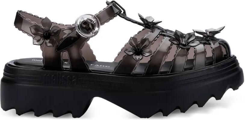 Melissa x Susan Fang Possession sandalen met plateauzool Zwart
