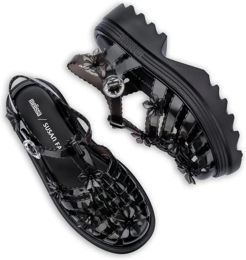 Melissa x Susan Fang Possession sandalen met plateauzool Zwart - Foto 2