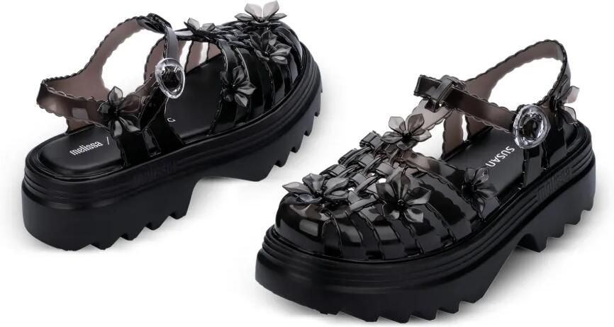 Melissa x Susan Fang Possession sandalen met plateauzool Zwart - Foto 4