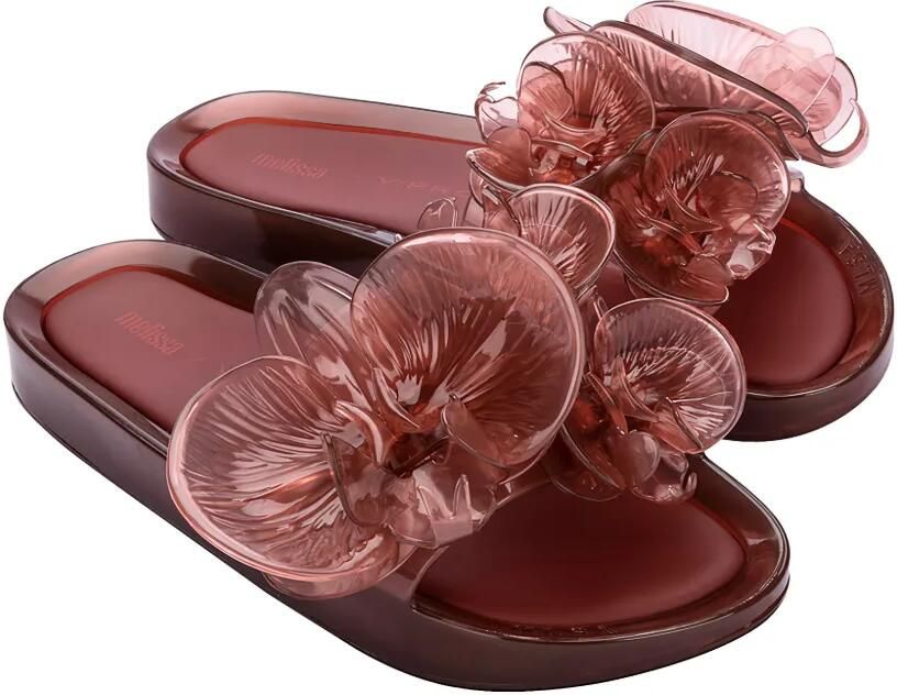 Melissa x Y Project sandalen met bloemdetail Rood