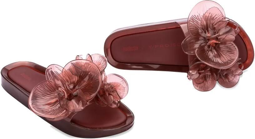 Melissa x Y Project sandalen met bloemdetail Rood - Foto 3