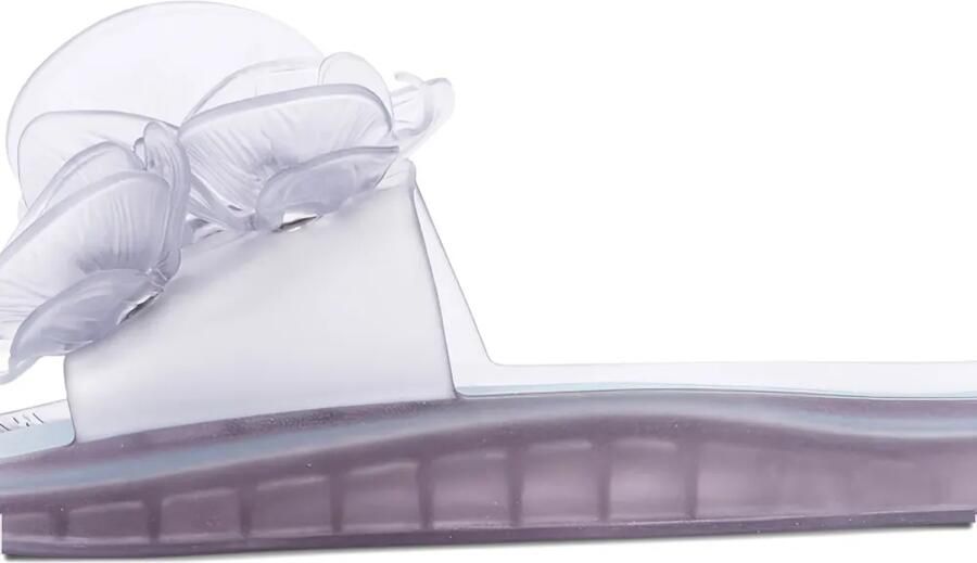 Melissa x Y Project sandalen verfraaid met bloemen Wit