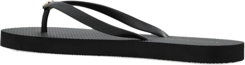 Melissa Odabash Badslippers met logodetail Zwart - Foto 4