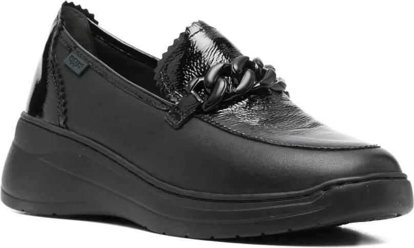MELLUSO Loafers verfraaid met ketting Zwart - Foto 3