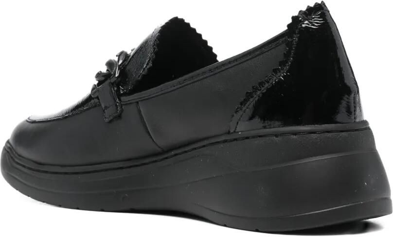 MELLUSO Loafers verfraaid met ketting Zwart - Foto 2