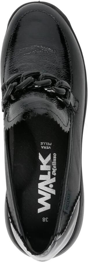 MELLUSO Loafers verfraaid met ketting Zwart - Foto 4