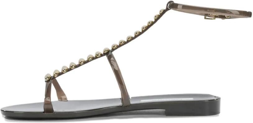 MENGHI Sandalen verfraaid met studs Zwart - Foto 5