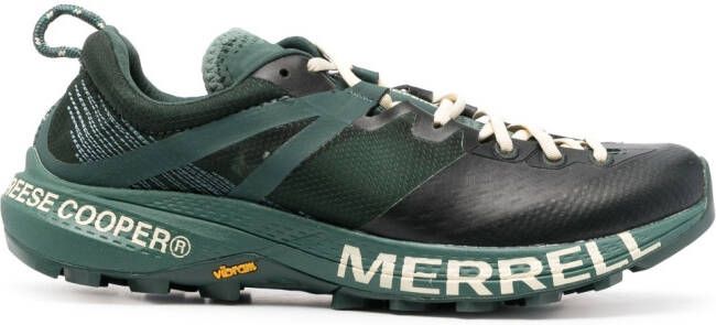 Merrell Sneakers met logoprint Groen