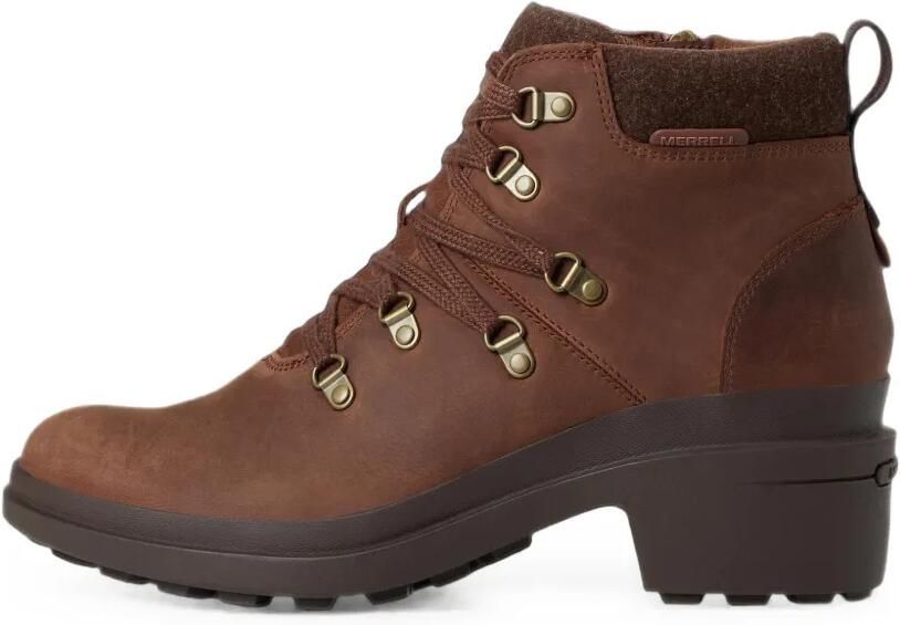 Merrell Chateau III enkellaarzen met veters Bruin