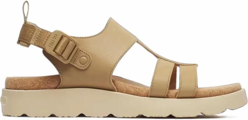Merrell Fleur sandalen met bandje aan de achterzijde Beige