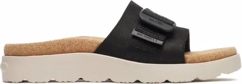 Merrell Fleur platte sandalen Zwart