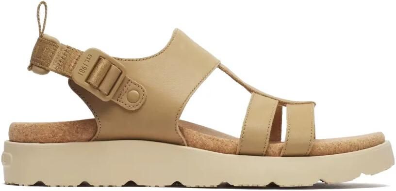 Merrell Fleur sandalen met bandje aan de achterzijde Beige