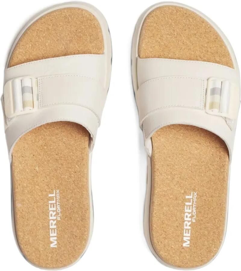 Merrell Fleur Slide sandalen met klittenband Wit - Foto 2