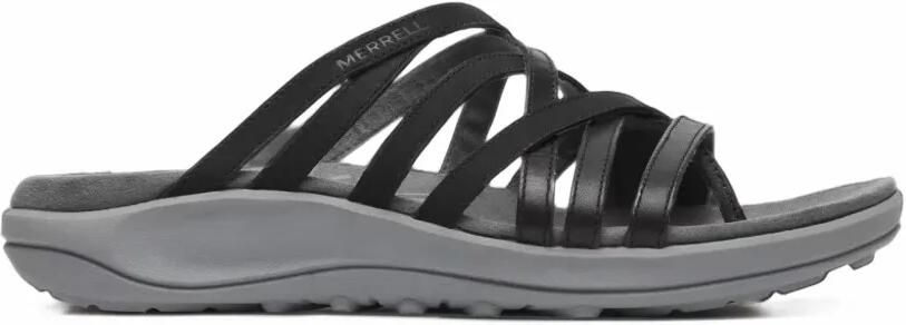 Merrell Harbor Post strappy sandals Zwart